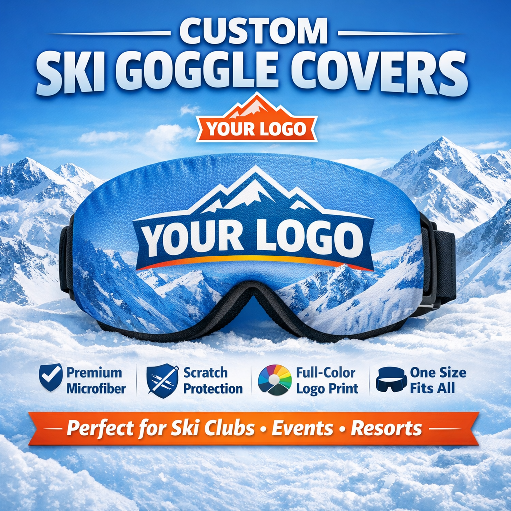 Custom Ski Goggle Covers for Events in Europe