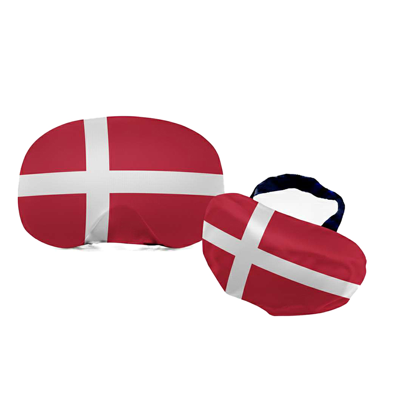 	🇩🇰 Skibrillebetræk med logo