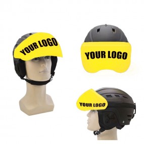 Custom Ski Helmet Visor Covers with Logo - Branded Ski ...