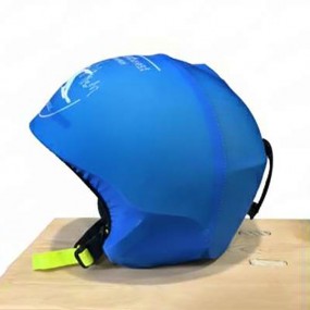 skihelm hoezen met logo als promotieartikel