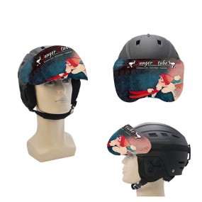 Custom Ski Helmet Visor Covers with Logo - Branded Ski ...
