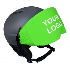 Gepersonaliseerde skihelm vizierhoezen met eigen logo
