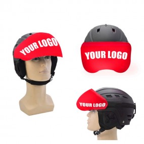 Custom Ski Helmet Visor Covers with Logo - Branded Ski ...