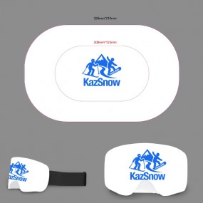 Housse protection masque de ski personnalisable