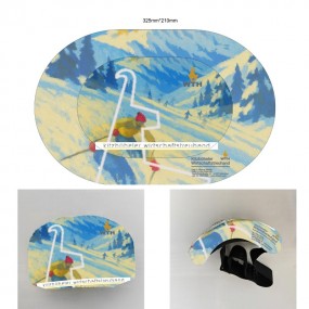 Brändätyt laskettelulasien suojukset | Yrityksen talvip...