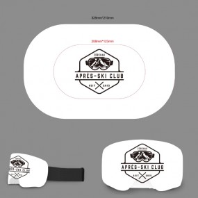 Custom Printed Ski Goggle Cover