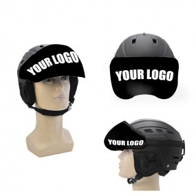 Custom Ski Helmet Visor Covers with Logo - Branded Ski ...