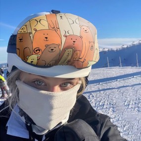 housse masque de ski personnalisée avec logo d’entrepri...