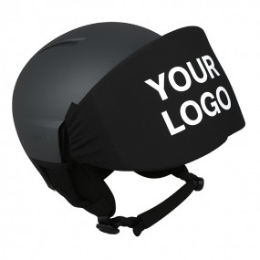 Gepersonaliseerde skihelm vizierhoezen met eigen logo