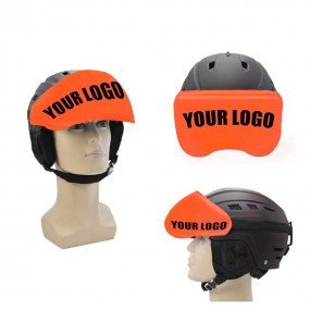 Custom Ski Helmet Visor Covers with Logo - Branded Ski ...