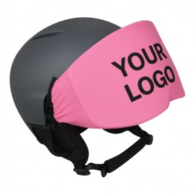 Gepersonaliseerde skihelm vizierhoezen met eigen logo