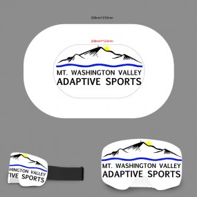 Housse masque ski personnalisé