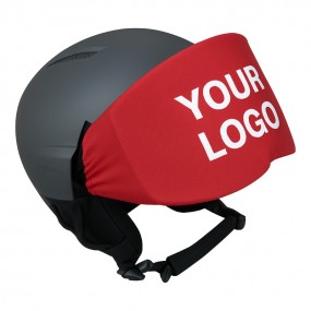 Gepersonaliseerde skihelm vizierhoezen met eigen logo