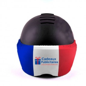 Skihelm vizierhoezen met eigen logo