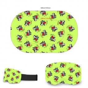 Skibril cover bedrukken