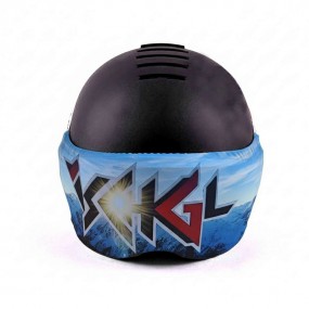 Skihelm vizierhoezen met eigen logo