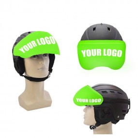 Custom Ski Helmet Visor Covers with Logo - Branded Ski ...
