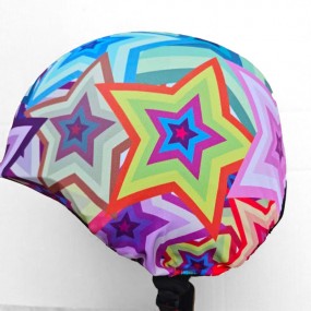 duurzame skihelm covers met bedrukking