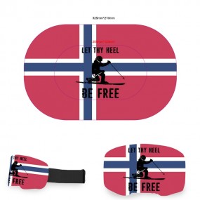 Skibril cover bedrukken