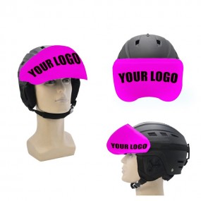 Custom Ski Helmet Visor Covers with Logo - Branded Ski ...