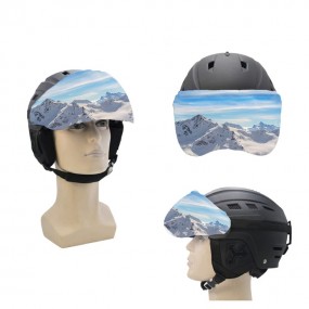 Custom Ski Helmet Visor Covers with Logo - Branded Ski ...