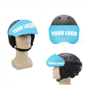 Custom Ski Helmet Visor Covers with Logo - Branded Ski ...